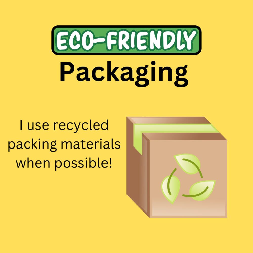 I love to re-use packing supplies!